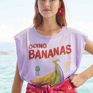 “Going bananas” Farm rio T- shirt